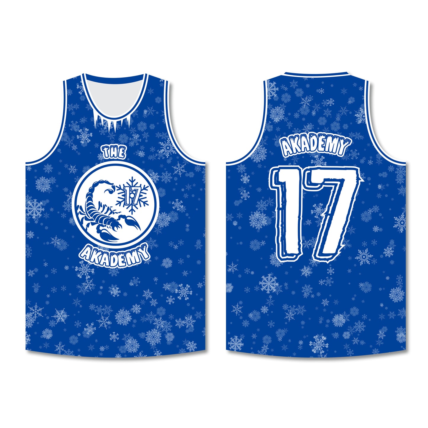 The Akademy Christmas Basketball Jersey