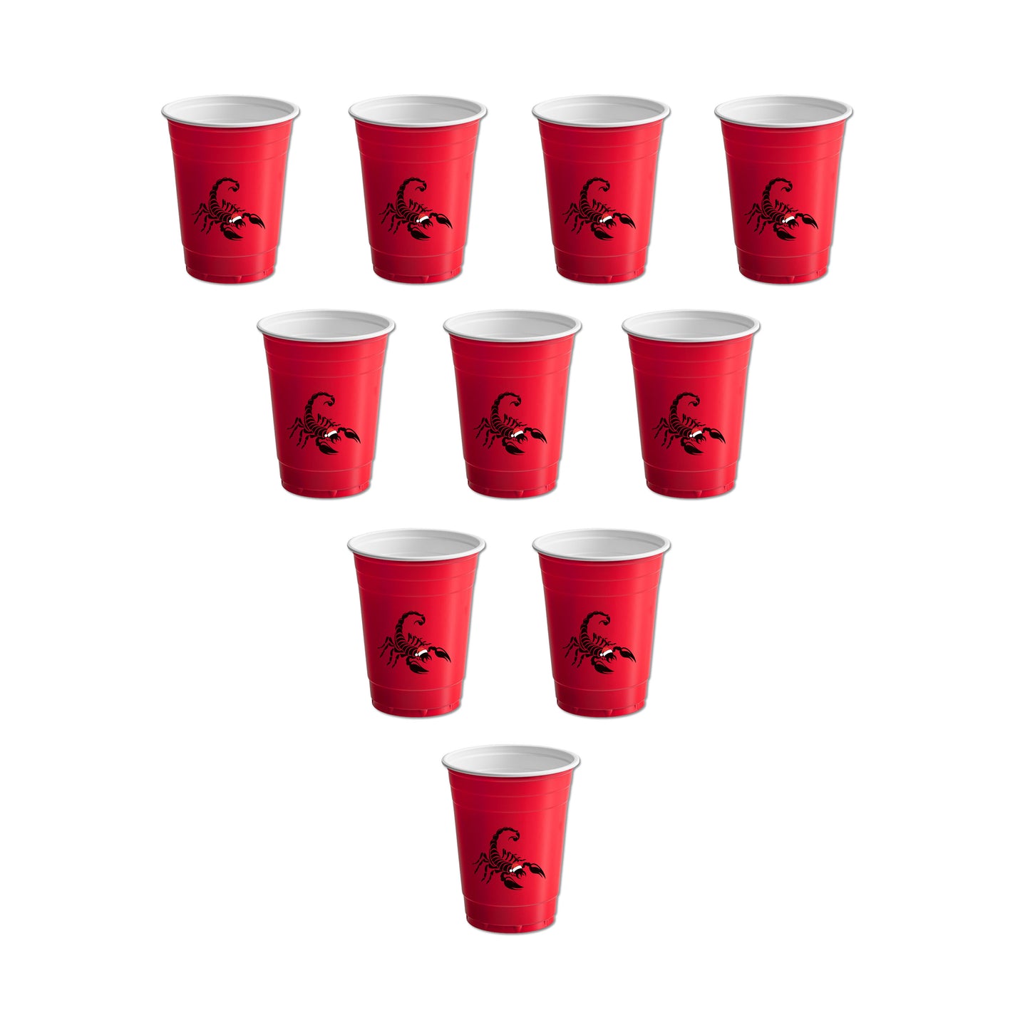The Akademy Christmas Red Solo Cup (Set of 10)
