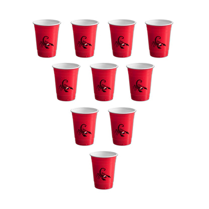 The Akademy Christmas Red Solo Cup (Set of 10)
