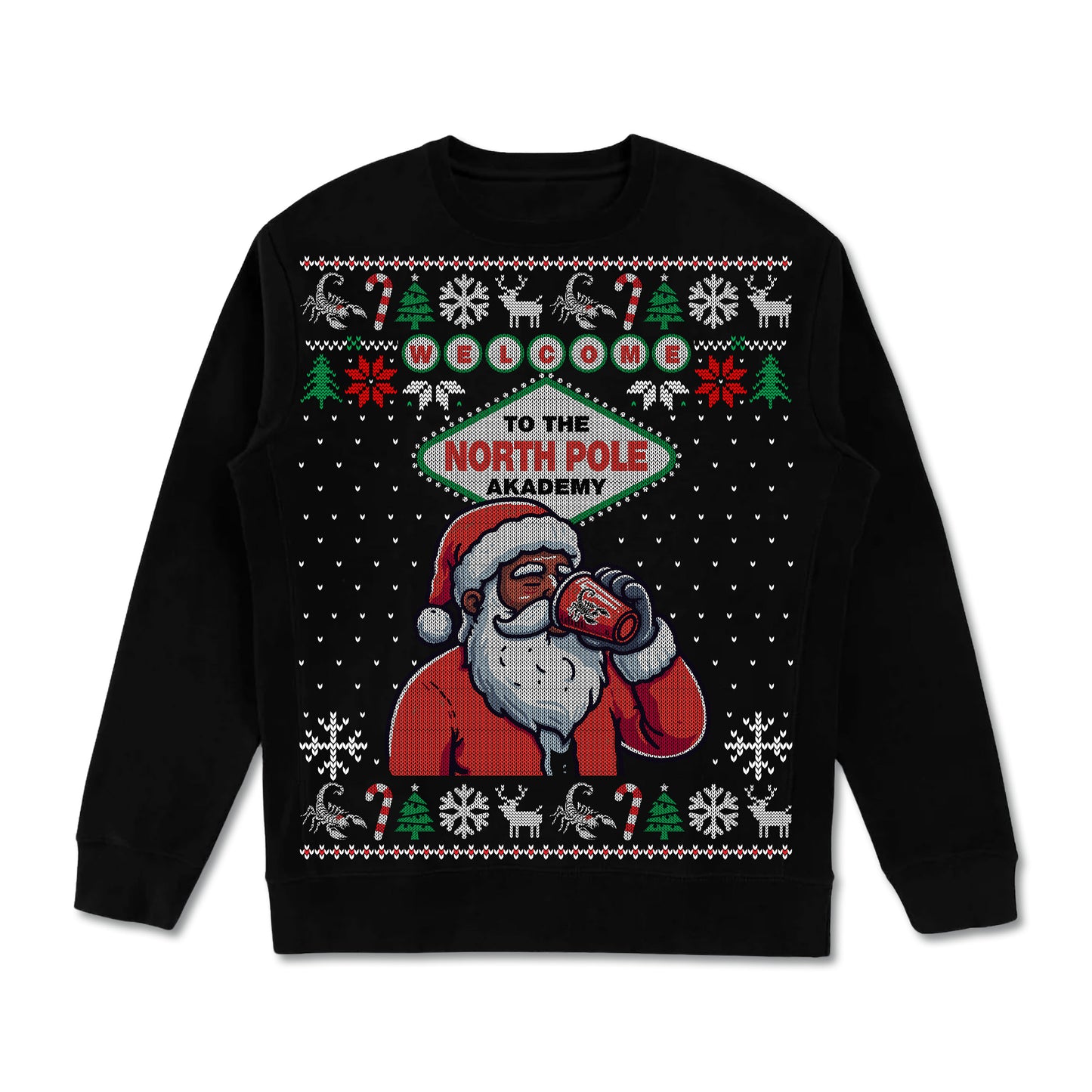 The Akademy Christmas Ugly Sweater